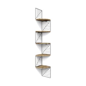 5-Tier High-Quality Corner Wall Mount Shelves
